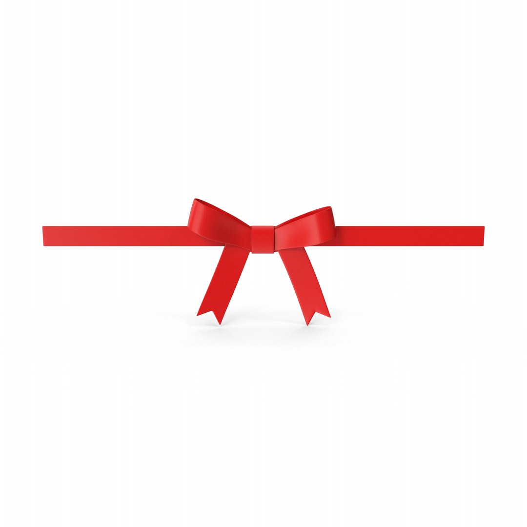 Gift Bow Ribbon 3D Model - TurboSquid 2078464