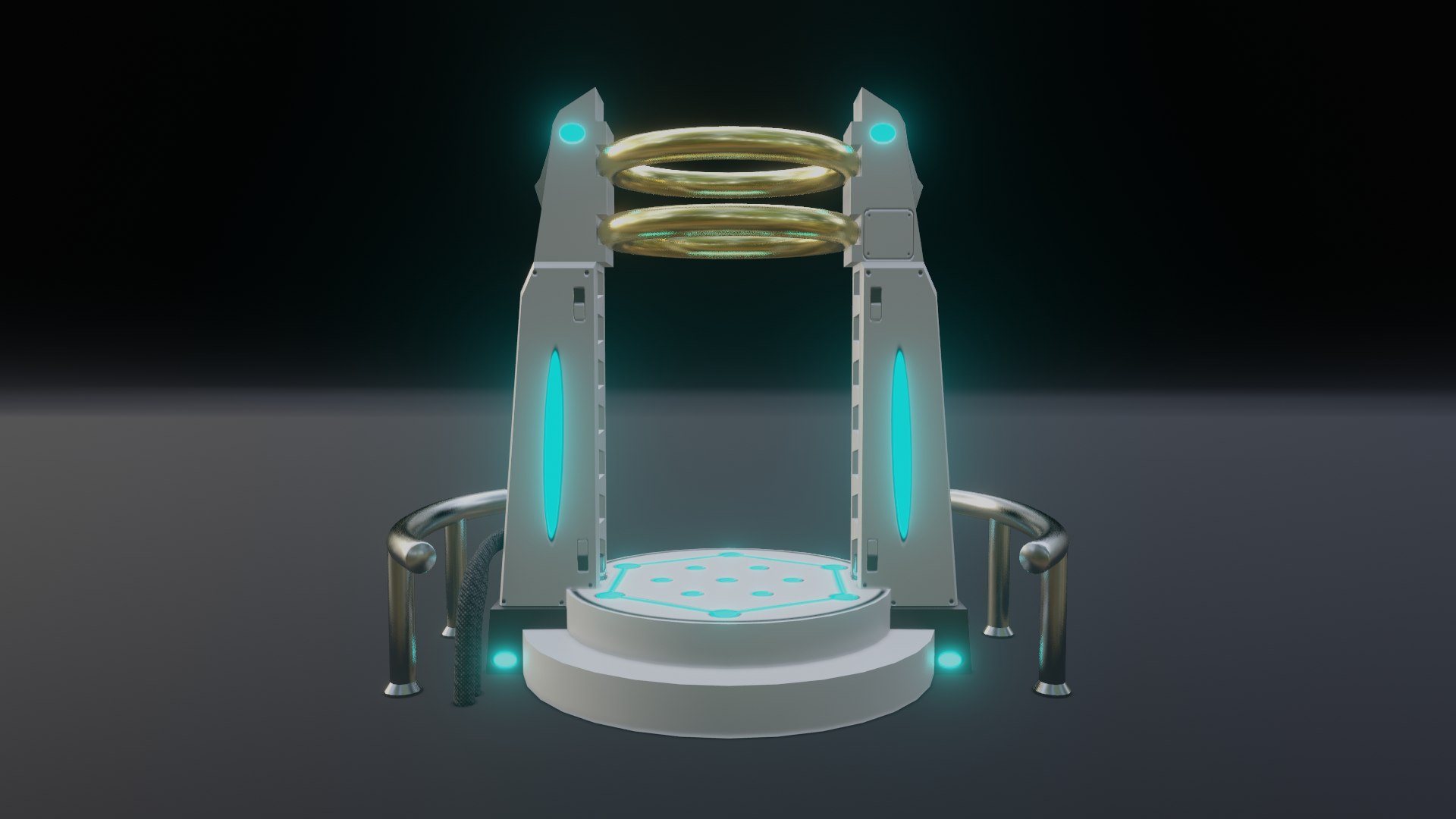 Portal Gate 3D Model - TurboSquid 1995258