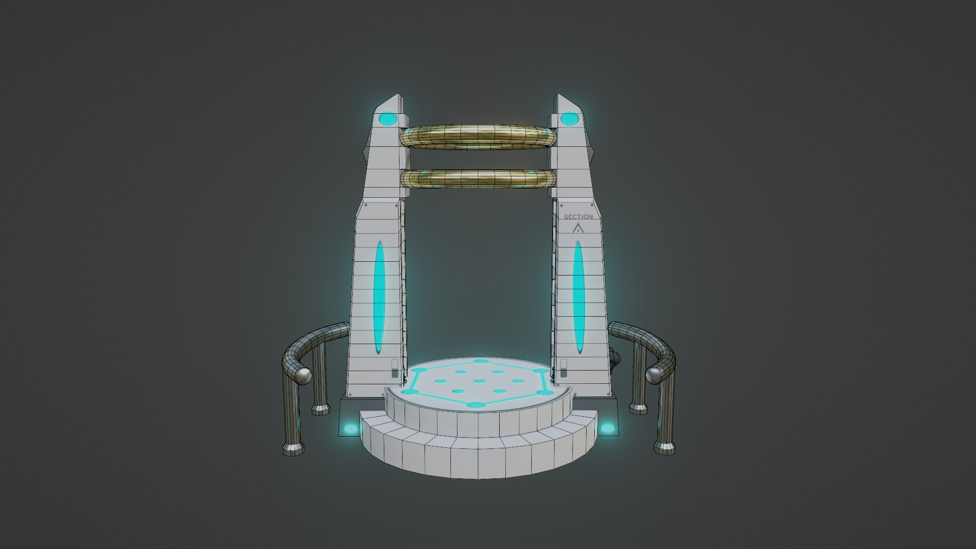 Portal Gate 3D Model - TurboSquid 1995258
