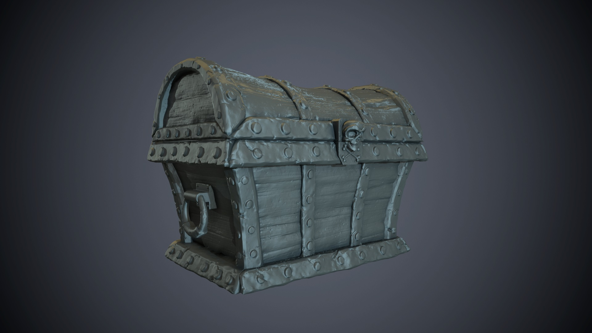 3d Pirate Treasure Chest Model Turbosquid 1240852