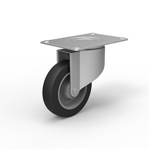 caster wheel 3d x