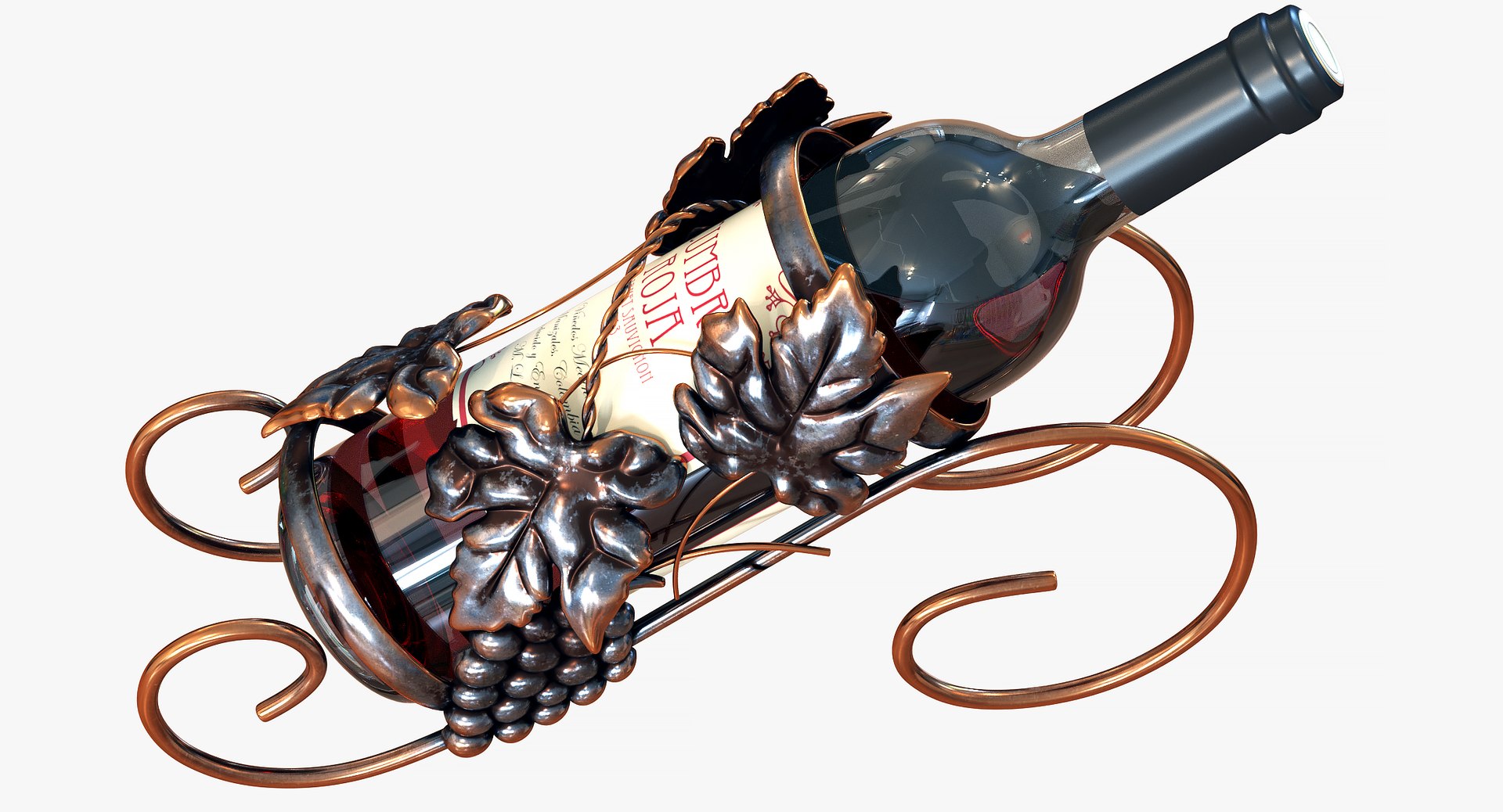 3D Wine Rack Model - TurboSquid 1341126