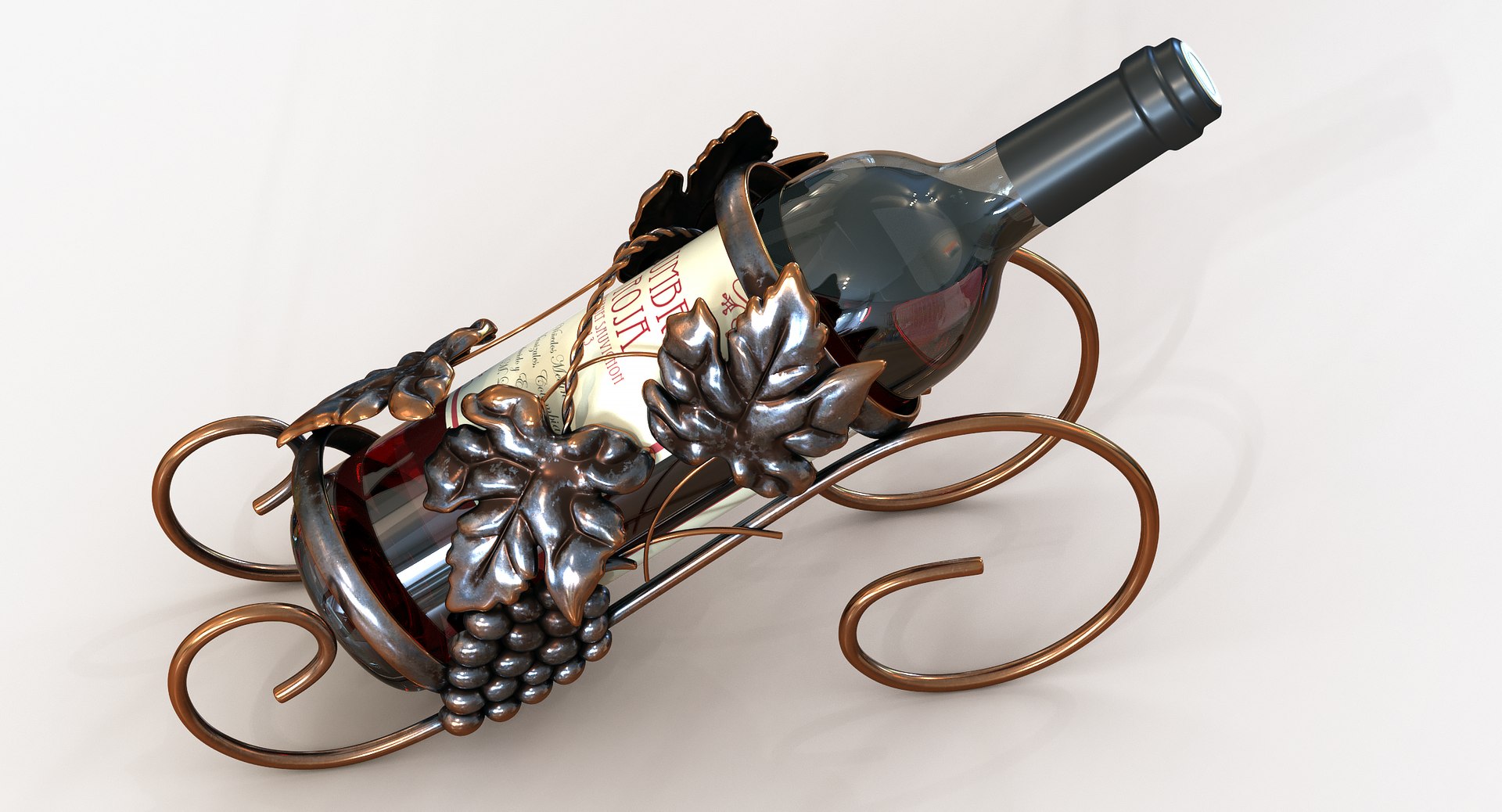 3D Wine Rack Model - TurboSquid 1341126