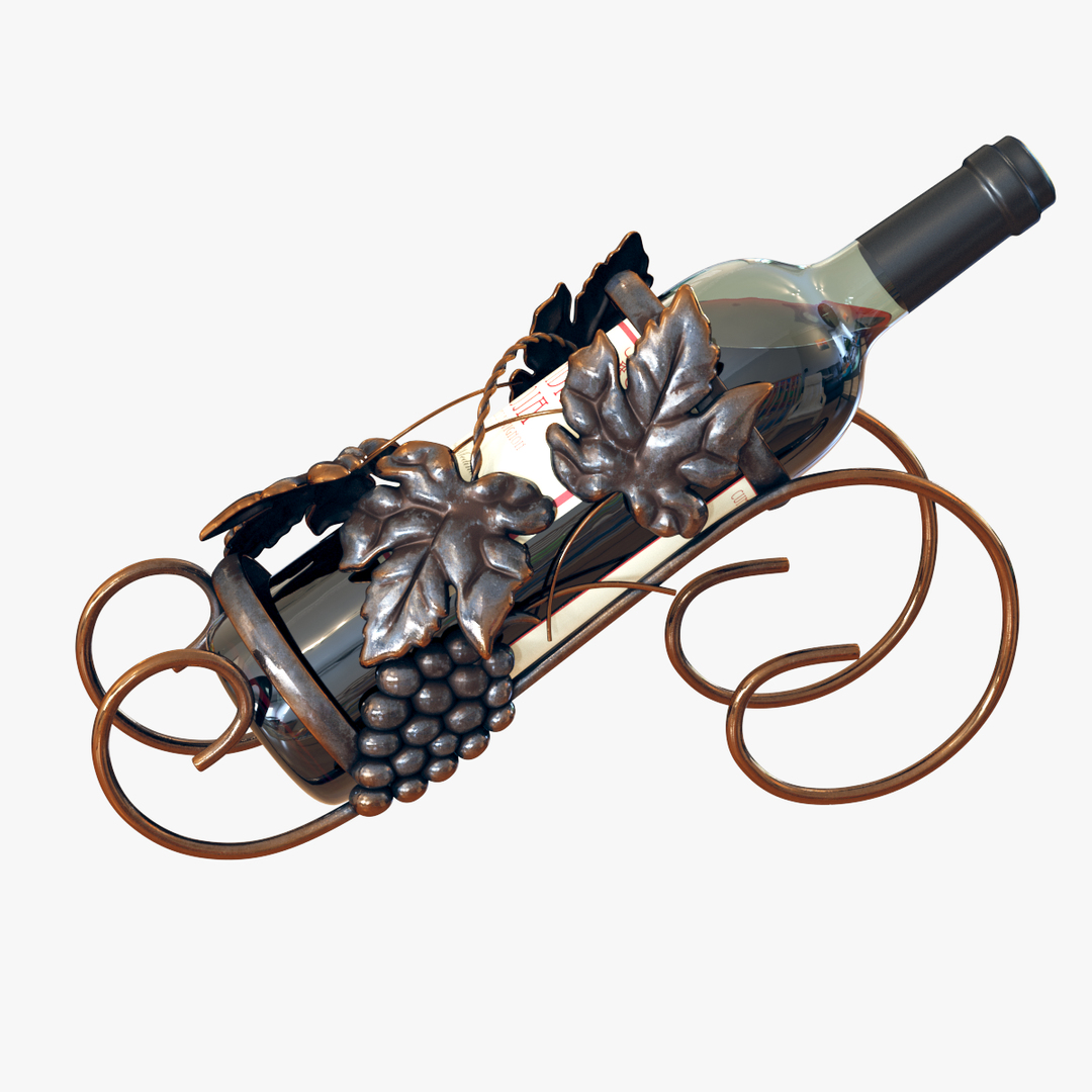 3D Wine Rack Model - TurboSquid 1341126