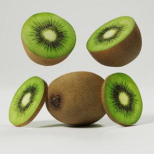 Kiwi green 3D