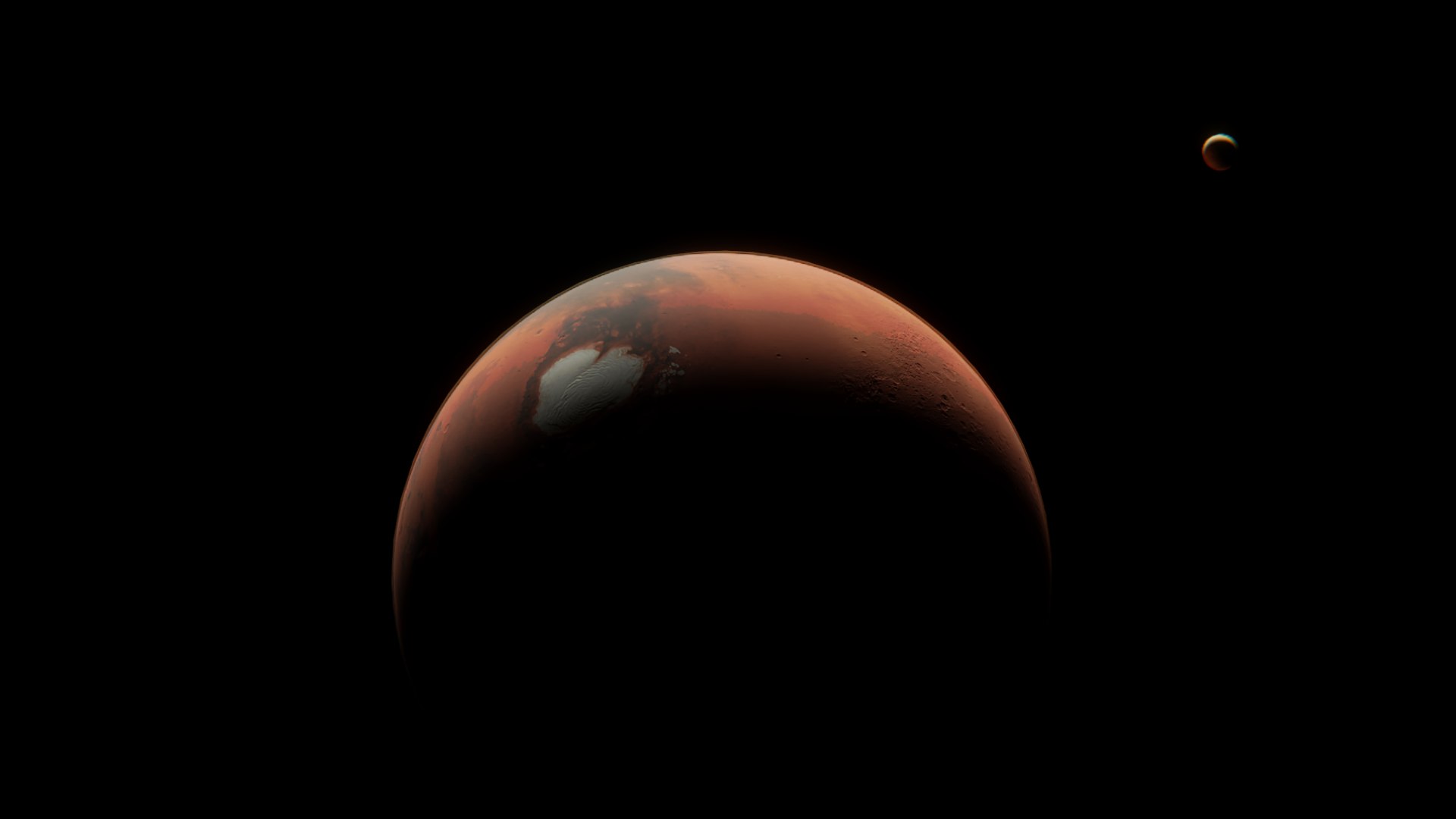 Mars the red planet 3D model - TurboSquid 1844687