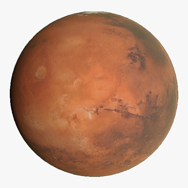 Mars the red planet 3D model