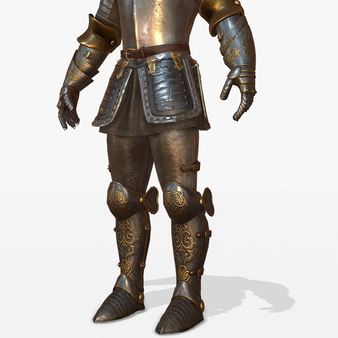 Medieval Armor Body 3D Model - TurboSquid 1218567