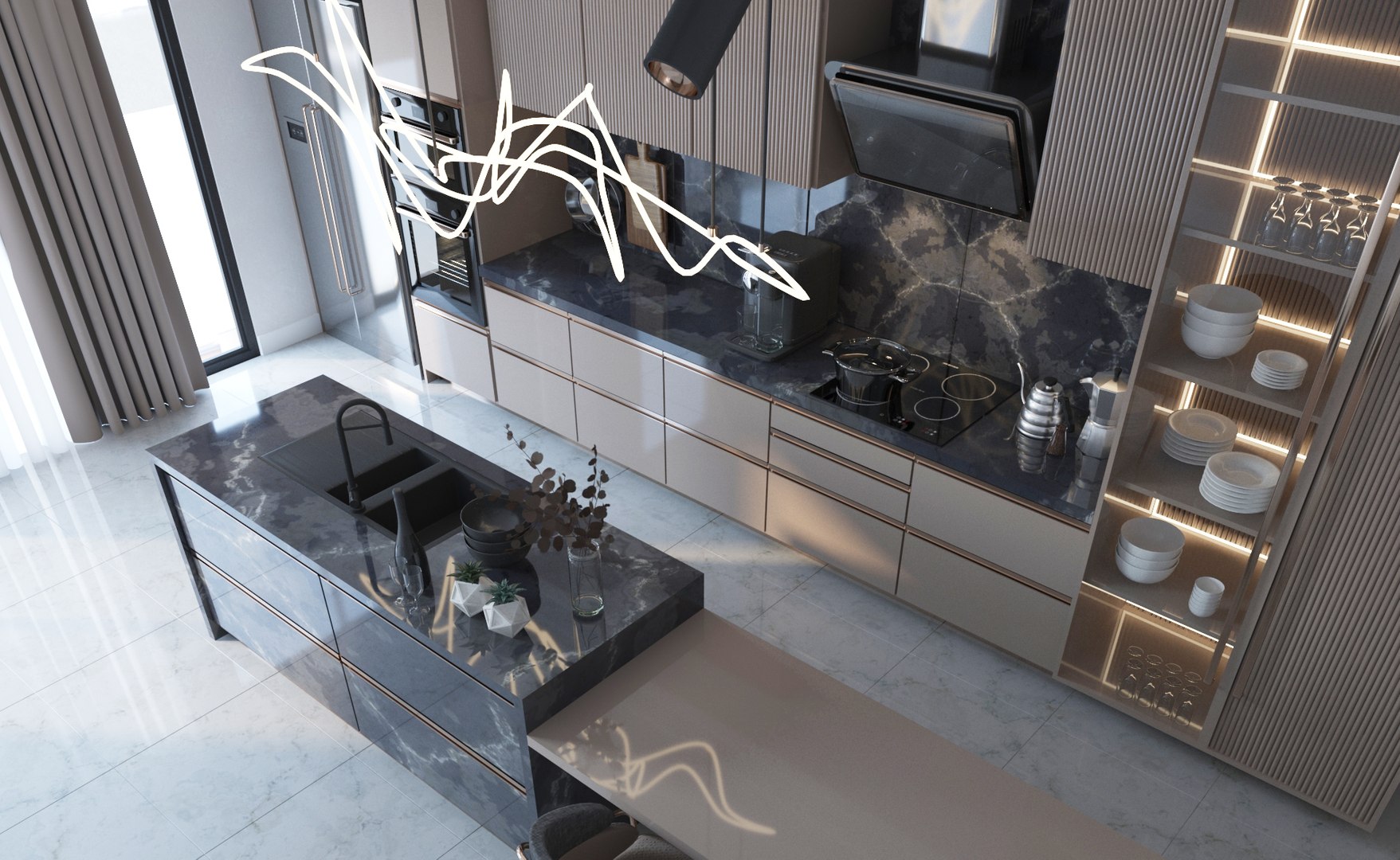 3D Luxury Kitchen Interior model https://p.turbosquid.com/ts-thumb/hv/PrlC94/lO/r6/jpg/1684093535/1920x1080/fit_q87/05206ed845eee729b4c42ea701eaaff65df3bf4e/r6.jpg