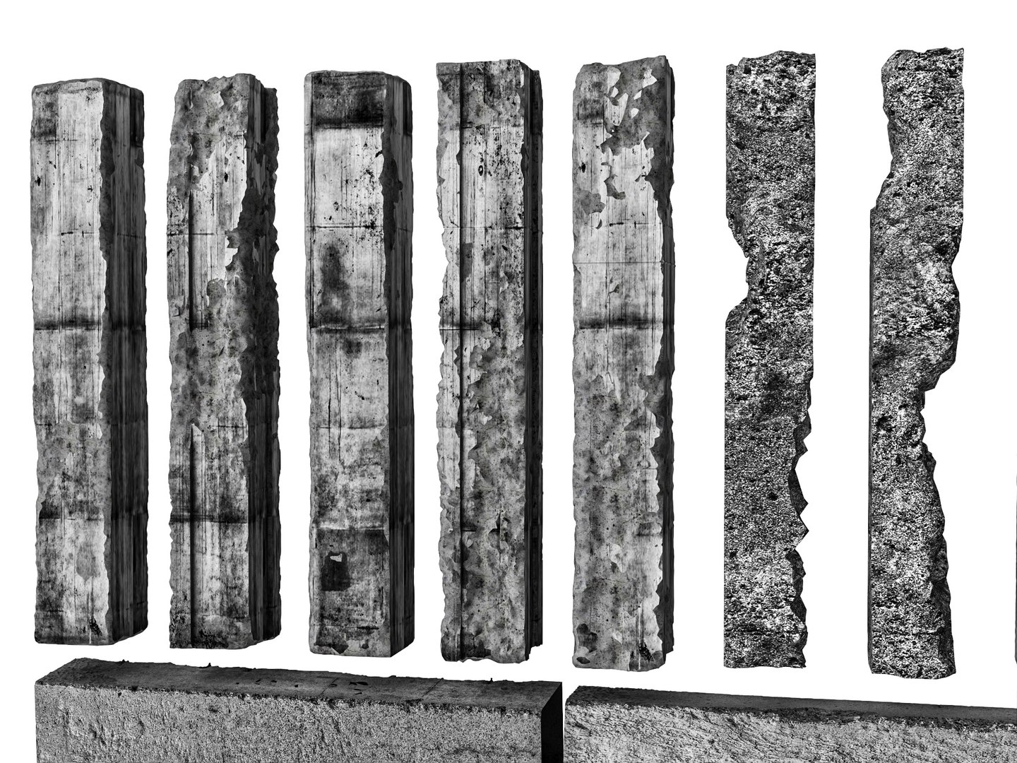 3D model Damaged Concrete Beam Slabs Rubble 3D Model Pack https://p.turbosquid.com/ts-thumb/hv/U73AYz/53/14/jpg/1786176498/1920x1080/fit_q87/9c44c6ee0de7a18d39489d3e0cc75702e1585c01/14.jpg