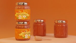 Honey jar model