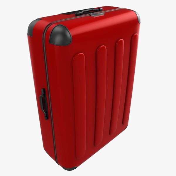 suitcase baggage 3d 3ds