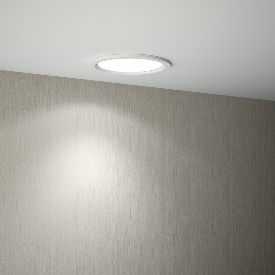 3D Recessed Light - TurboSquid 1189088