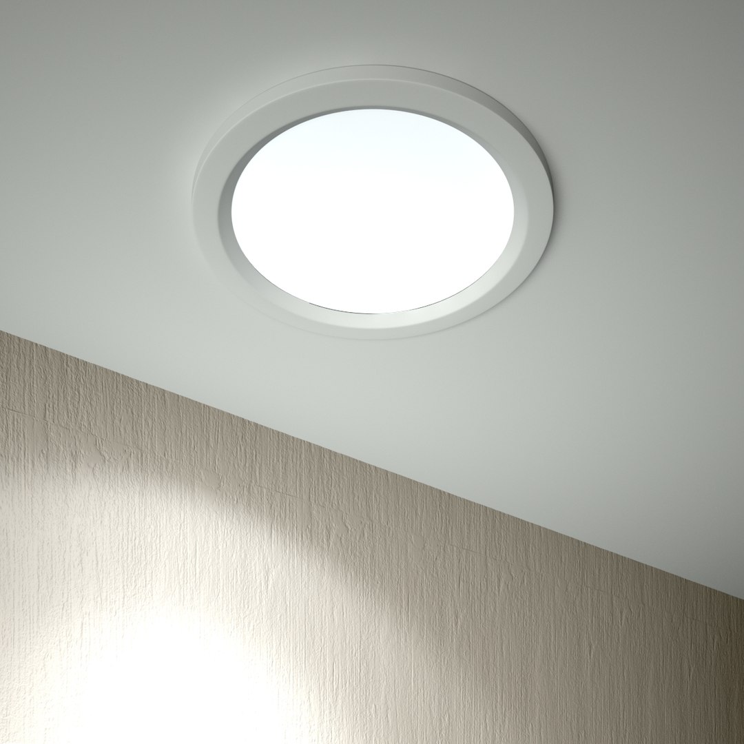3D Recessed Light - TurboSquid 1189088