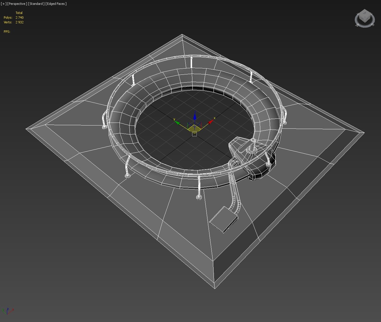 Scifi Air Lock 3D - TurboSquid 1241914