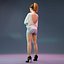 girl 3D model
