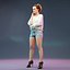 girl 3D model