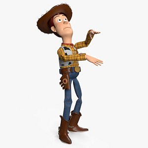 Toy Story Sheriff Woody Rigged