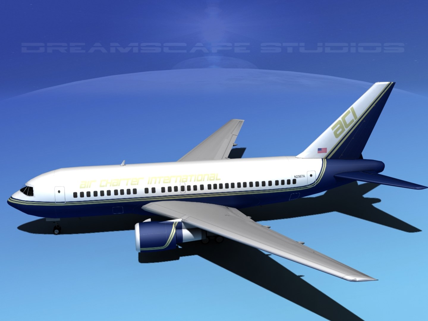 Boeing 767 767-100 Dwg