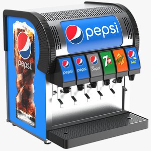 Soda Fountain Fast Food Cup - Download Free 3D model by arctiem