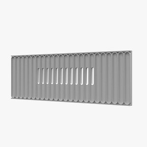 Modern Decorative Vent Cover 3D Model for Interior Visualization259 model