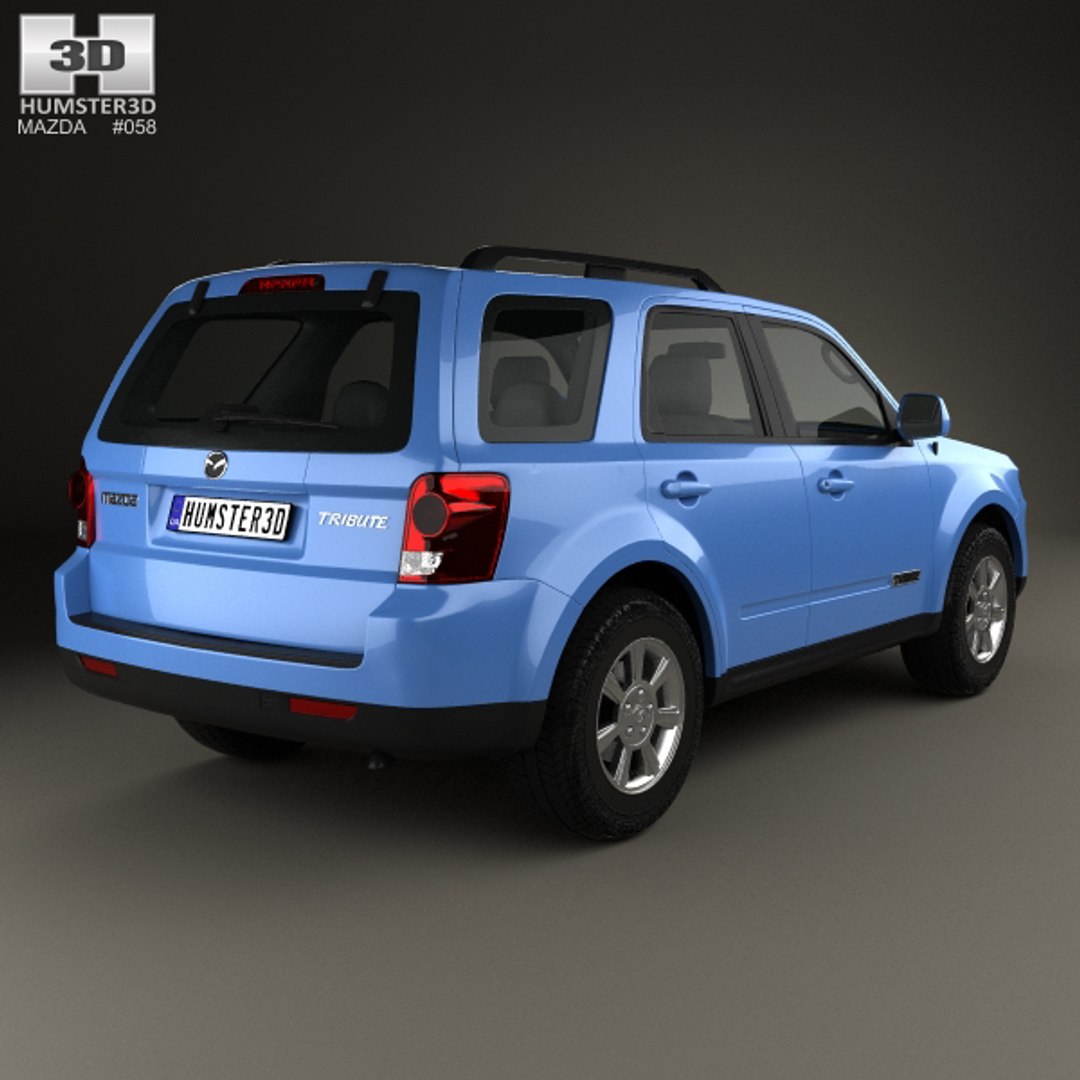 Mazda tribute 2007 model - TurboSquid 1261249