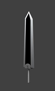 3D model dragonslayer sword