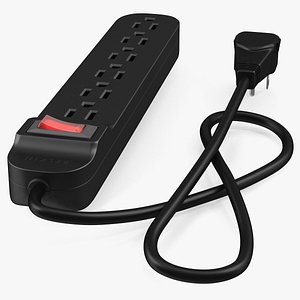 Power Strip 6 US Sockets