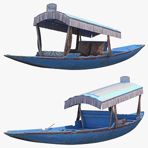 Shikara Drift Blue Old 3D model