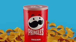 3D Pringles Original model