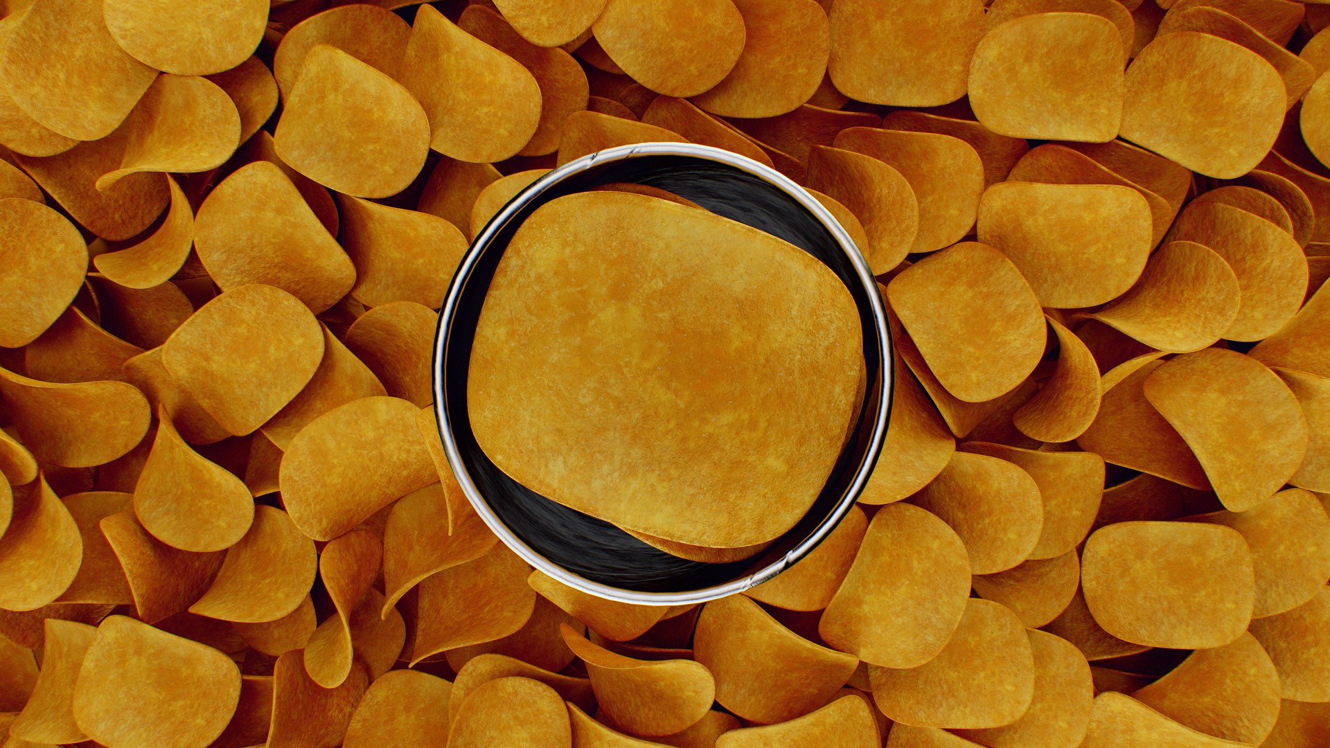 3D Pringles Original Model - TurboSquid 2301482
