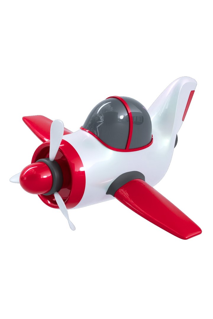 C4D Cartoon Red Propeller 3D - TurboSquid 2101847