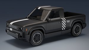 Slate Truck EV Street Smarts 2027 3D Model 3D model