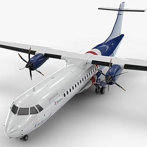 ATR 72 EASTERN AIRWAYS L1684 model