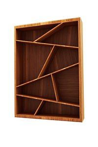 wooden shelf