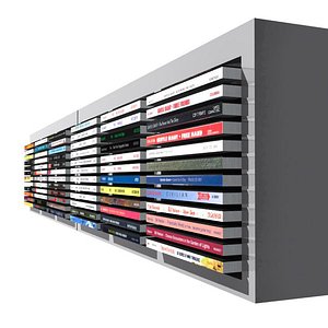 Compact Disc Holder With CDs