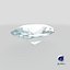 oval cut diamond 3D