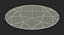 oval cut diamond 3D