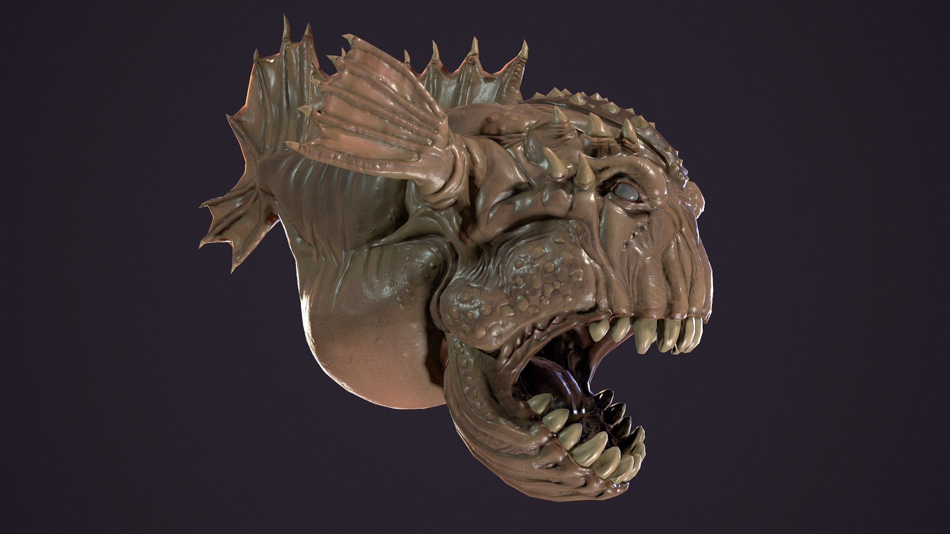 Fish Monster - Gloth model https://p.turbosquid.com/ts-thumb/hw/BtgkG1/1v/screenshot008/jpg/1646217529/1920x1080/fit_q87/88f15908ece9b1b12fbb6f74bb93970b7ec6e42c/screenshot008.jpg