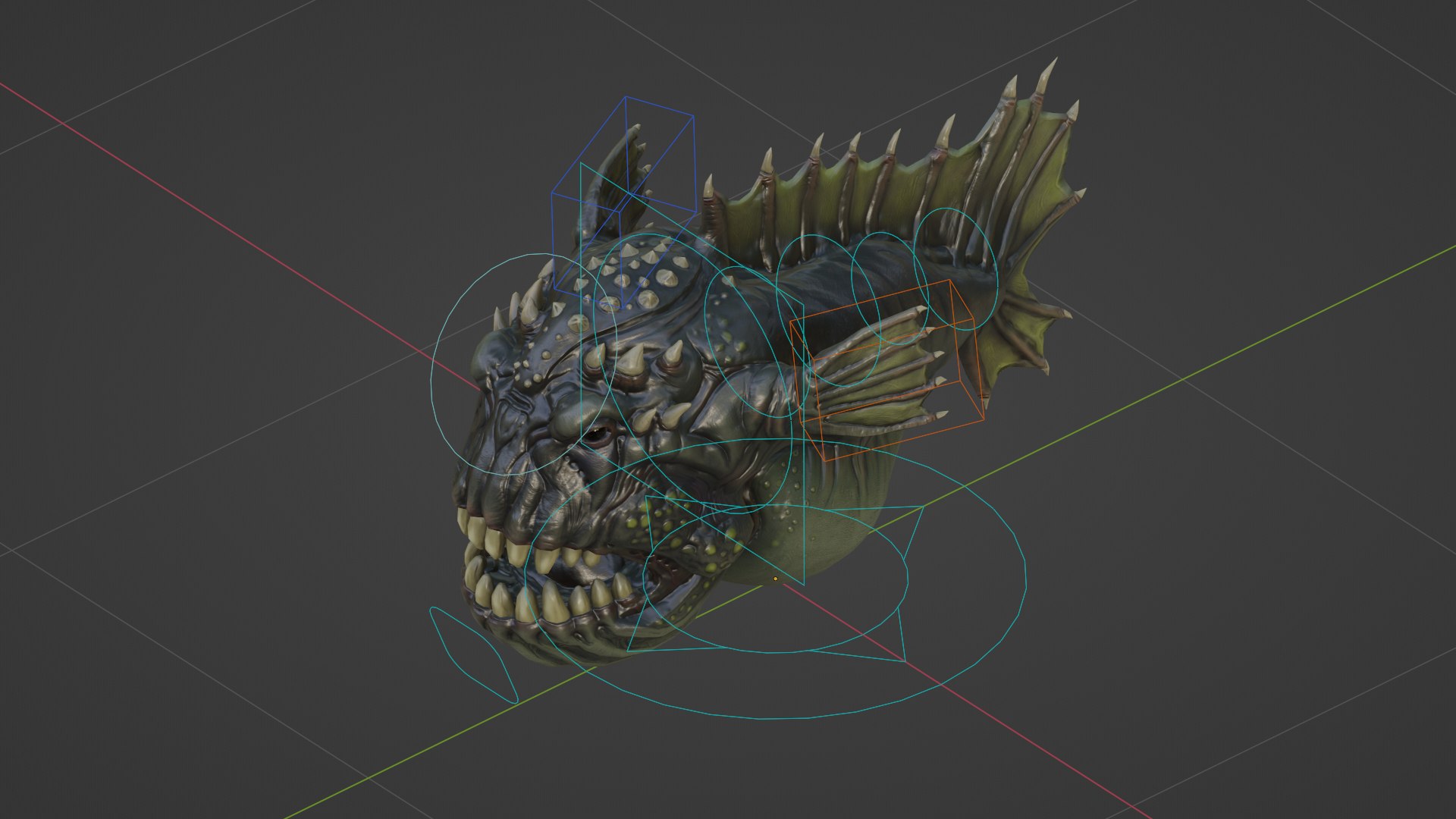 Fish Monster - Gloth model https://p.turbosquid.com/ts-thumb/hw/BtgkG1/IP/zrig/png/1646217527/1920x1080/fit_q87/592e00a048ee724aa579c31871dbbfb2c9a71541/zrig.jpg