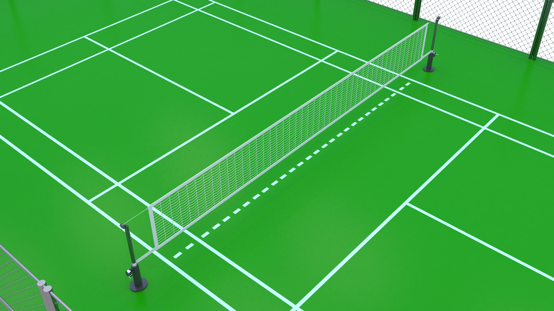 3d Badminton Court Arena Model 3d Model Badminton Cou - vrogue.co