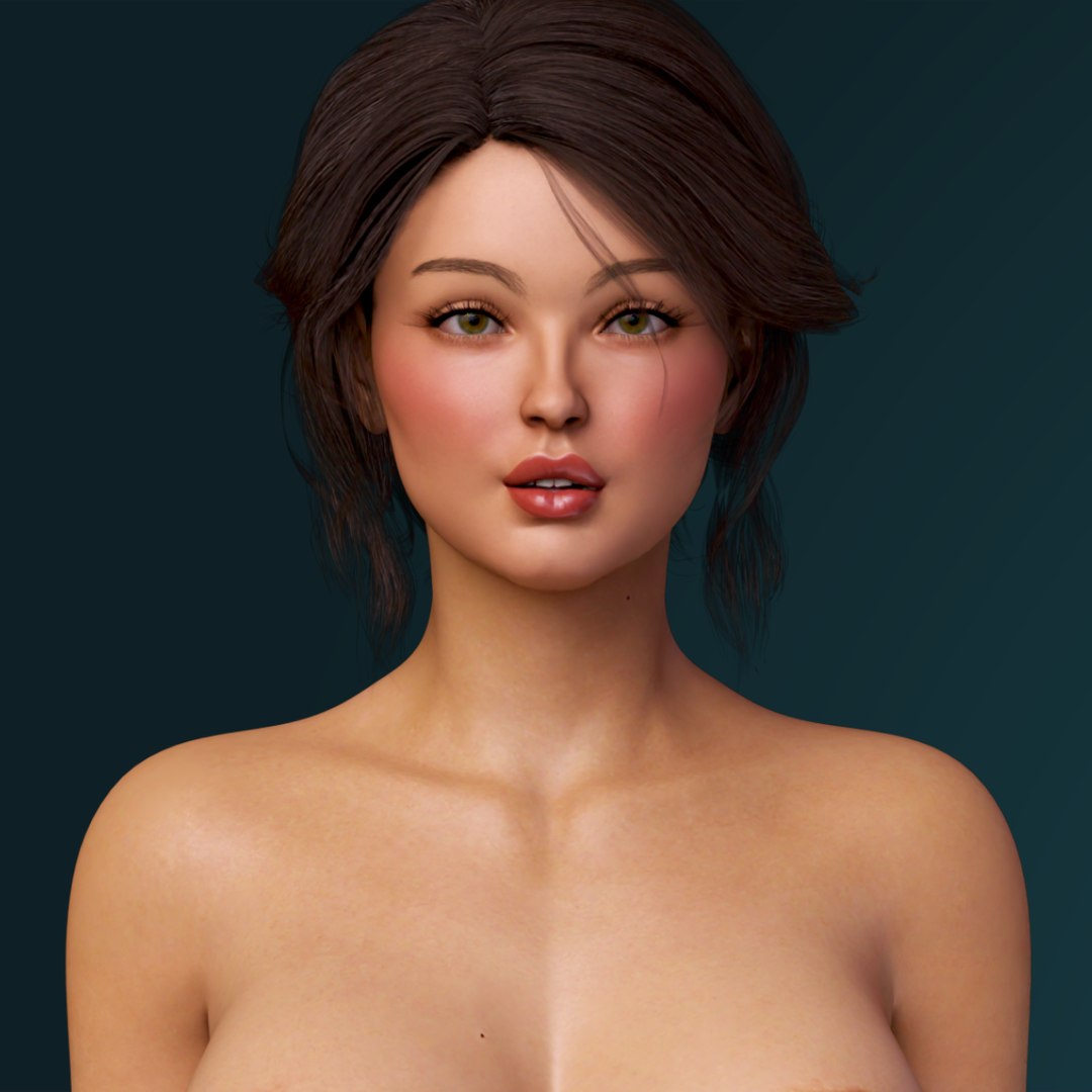 3d woman nude 