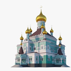 orthodox church 3d max