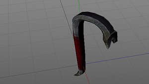 3D model crowbar crow bar