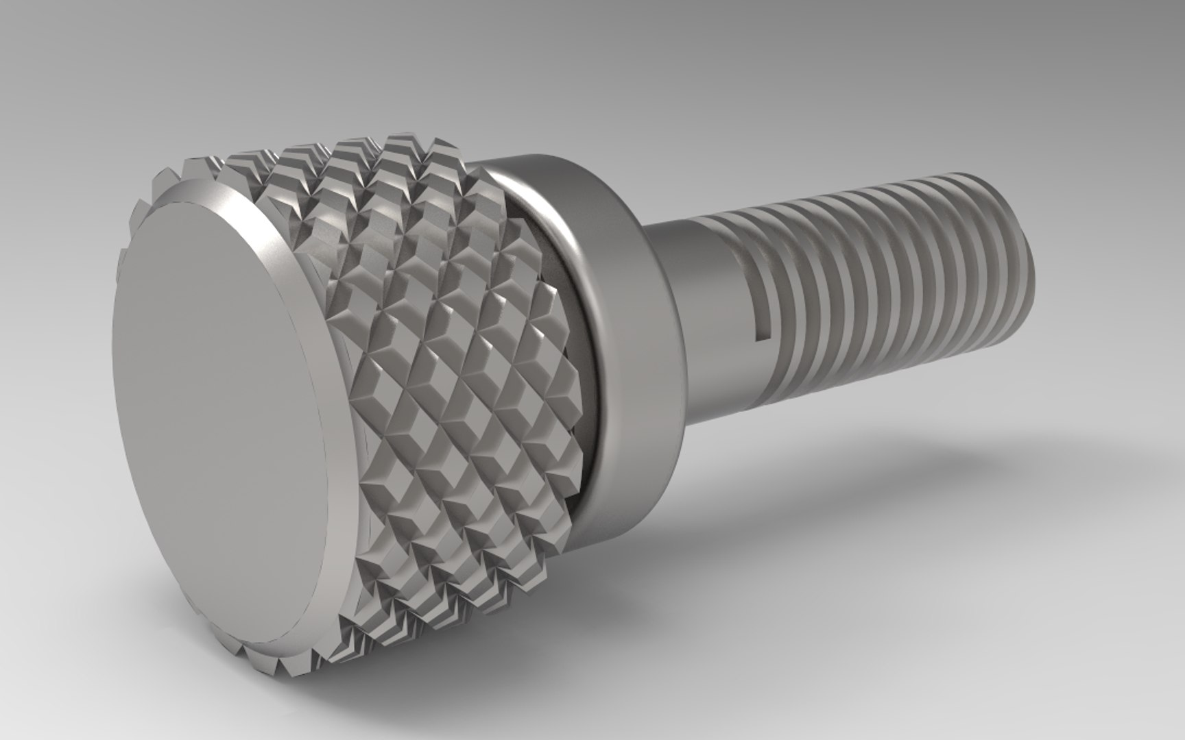 Knurling Screw 3D - TurboSquid 1597732