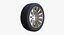 Low Poly Car Wheel