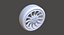 Low Poly Car Wheel
