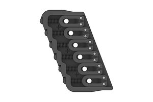 6 String 21 Degree Guitar Bridge