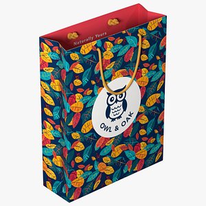 3D model Shopping Paper Bag
