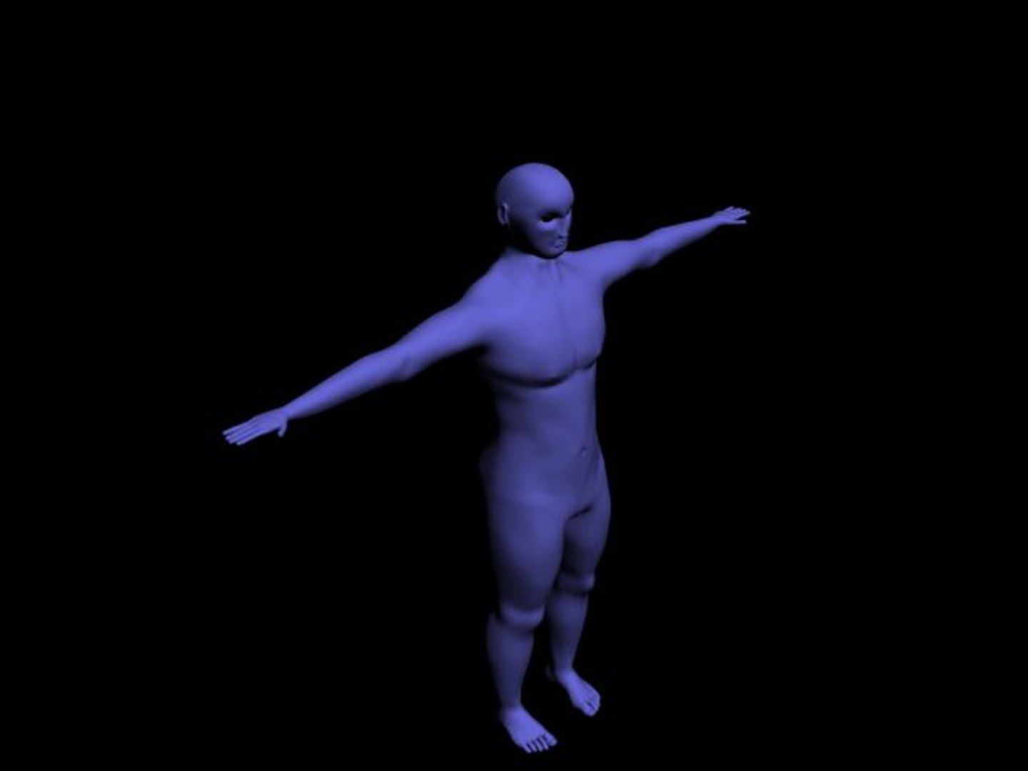 Free Obj Model Man